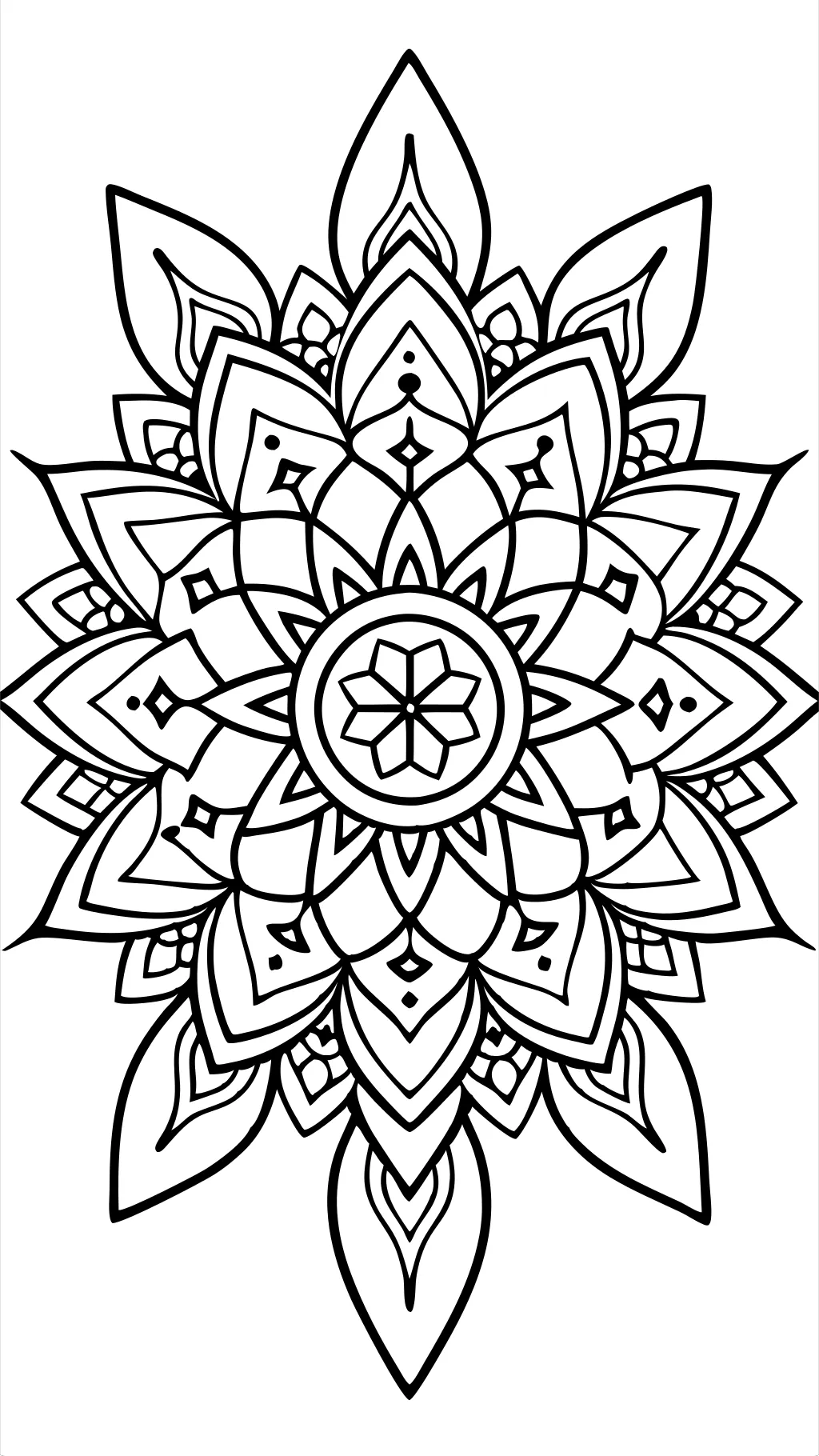 coloriages en ligne mandala